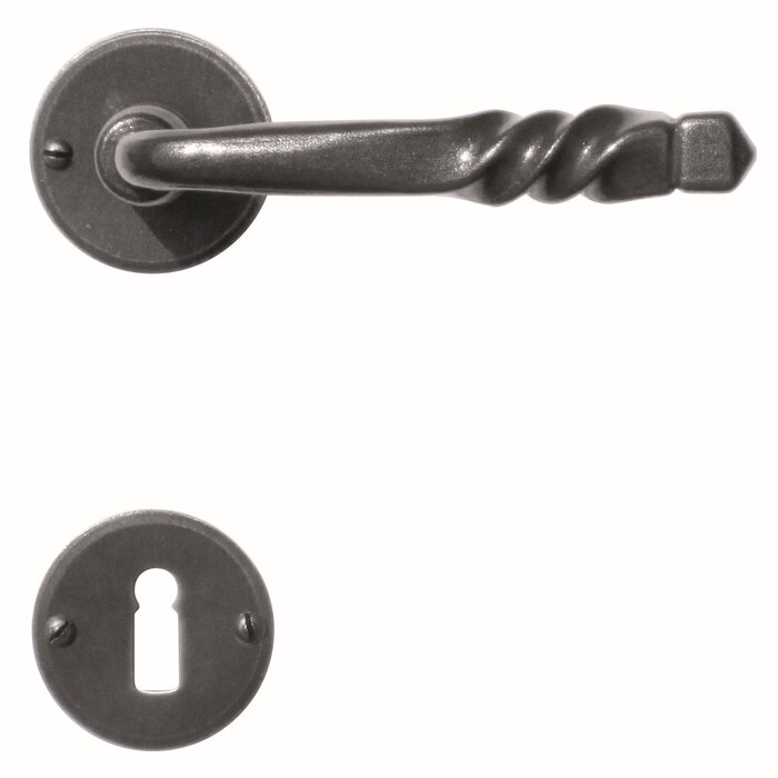 HDD Poignées de porte en fer 'Harmony ronde'