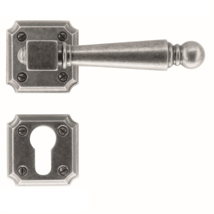 HDD Old silver door handles Rubens