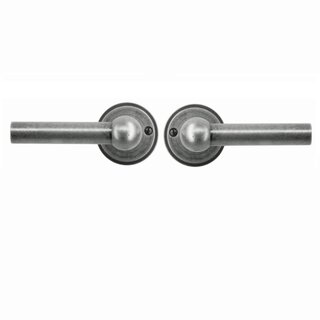 HDD Poignées de porte anciennes en argent Petana L+L