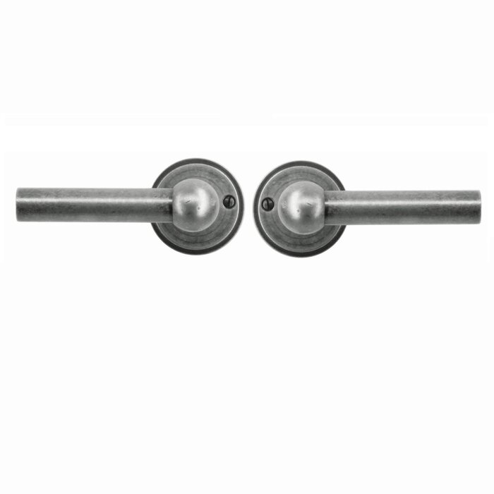 HDD Poignées de porte anciennes en argent Petana L+L