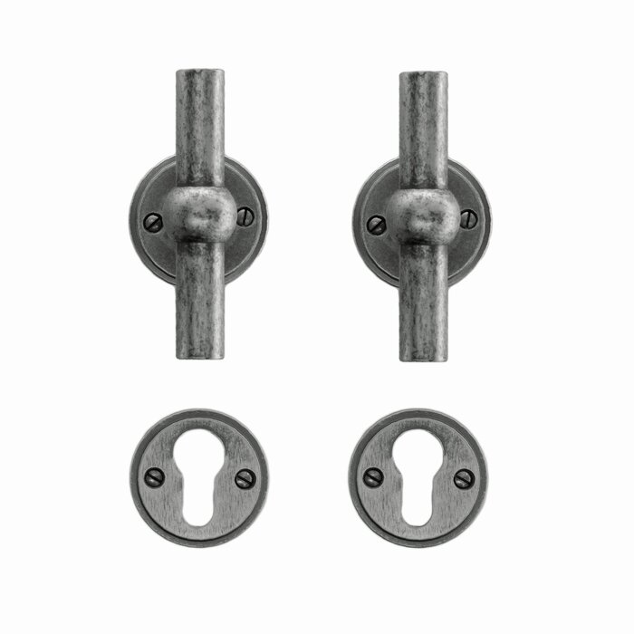 HDD  Old silver door handles Petana T+T