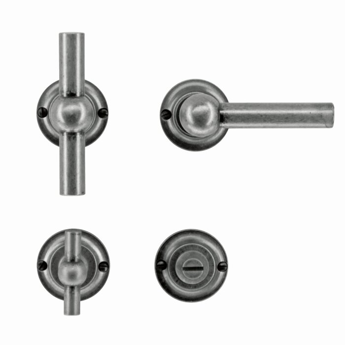 HDD Old silver door handles Petra T+L