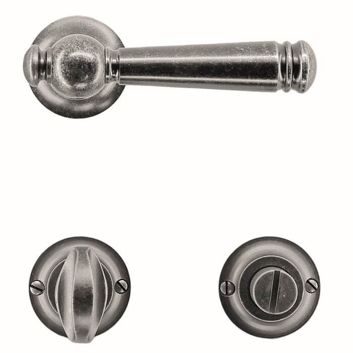 HDD Poignées de porte anciennes en argent Anna-Lucia