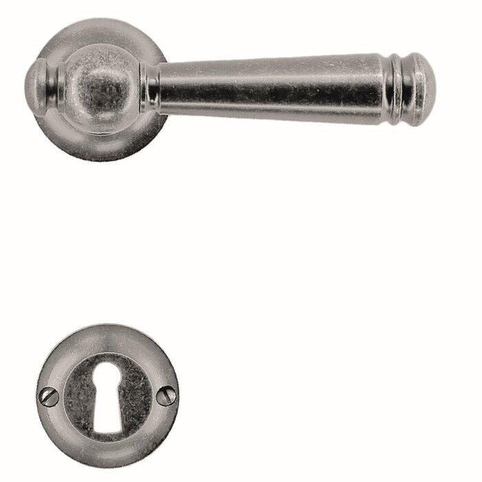 HDD Poignées de porte anciennes en argent Anna-Lucia