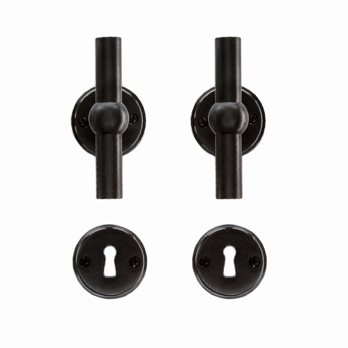 HDD Poignées de porte gris anthracite Petana T+T Carbon