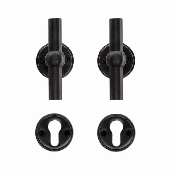 HDD Anthracite gray door handles Petana T+T Carbon