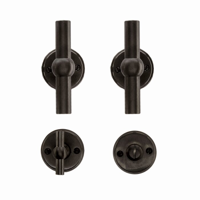 HDD Poignées de porte gris anthracite Petana T+T Carbon