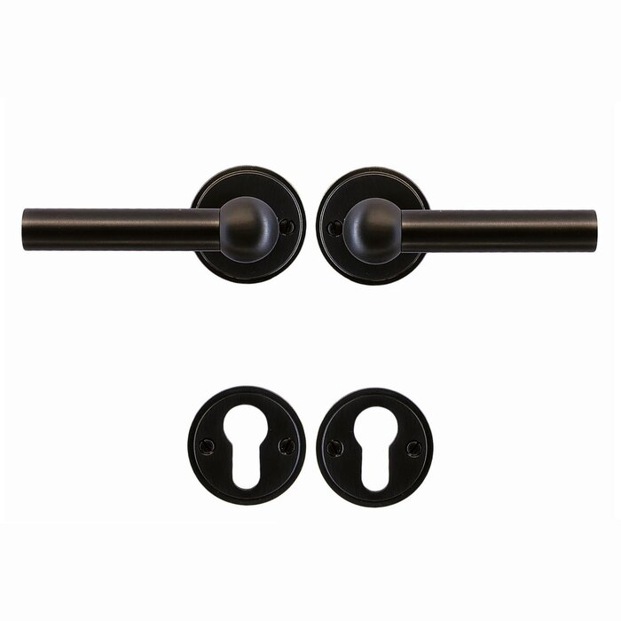 HDD Anthracite gray door handles Petana L+L Carbon