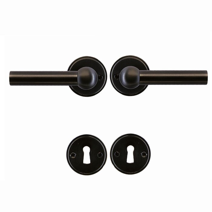 HDD Anthracite gray door handles Petana L+L Carbon