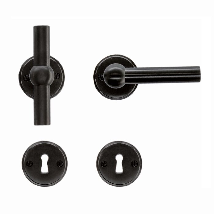 HDD  Anthracite gray door handles Petana T+L Carbon