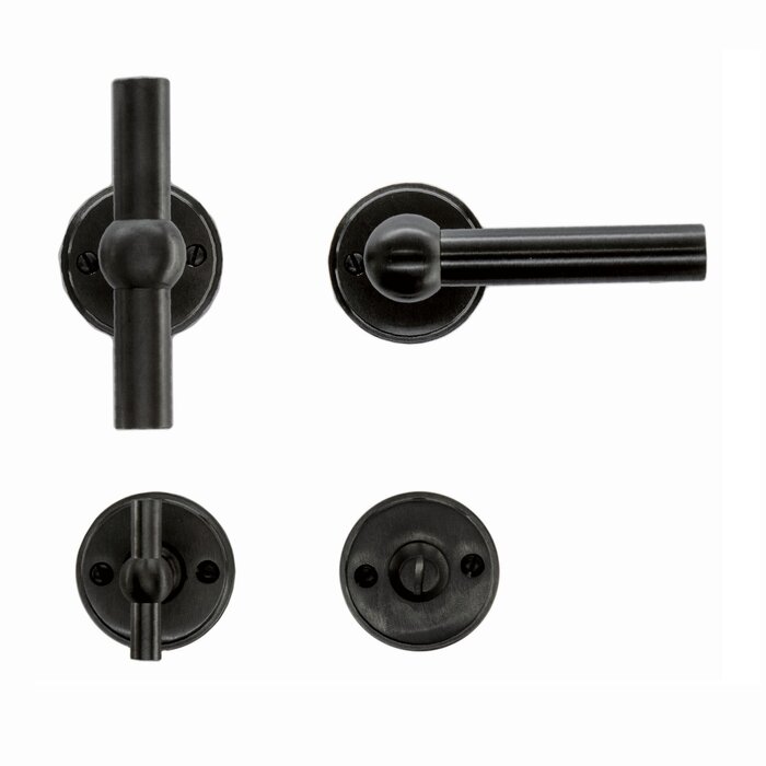 HDD  Poignées de porte gris anthracite Petana T+L Carbon