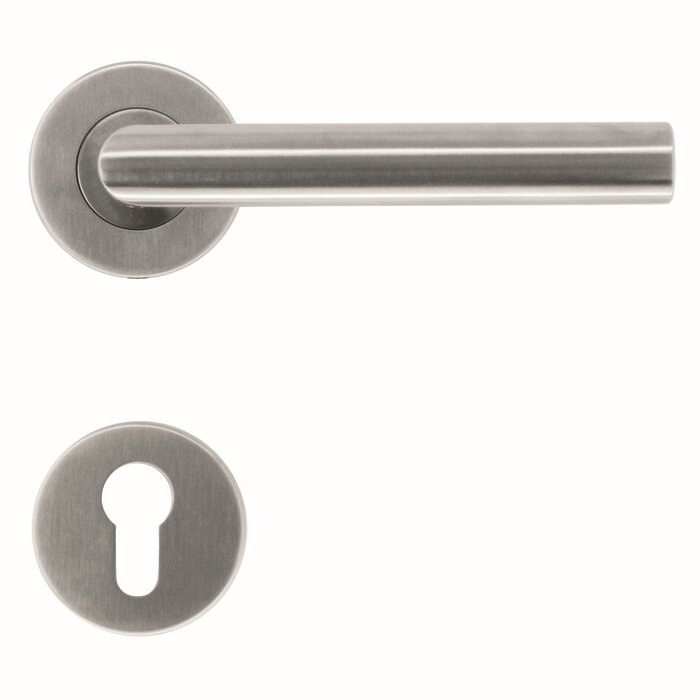 HDD Poignées de porte en acier inoxydable en forme de I 19 mm - angle droit 90°