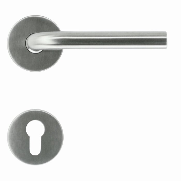 HDD Poignées de porte en acier inoxydable en forme de L 16 mm