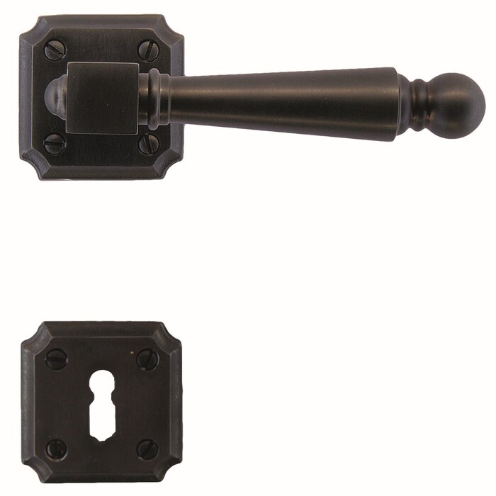 HDD Poignées de porte gris anthracite Rubens Carbone