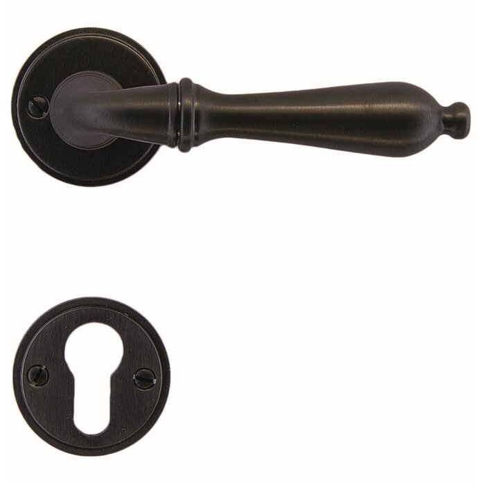 HDD Poignées de porte gris anthracite Da Vinci Carbon