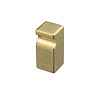 HDD Meubelknop CUBICA TOP 12 mm - mat goud