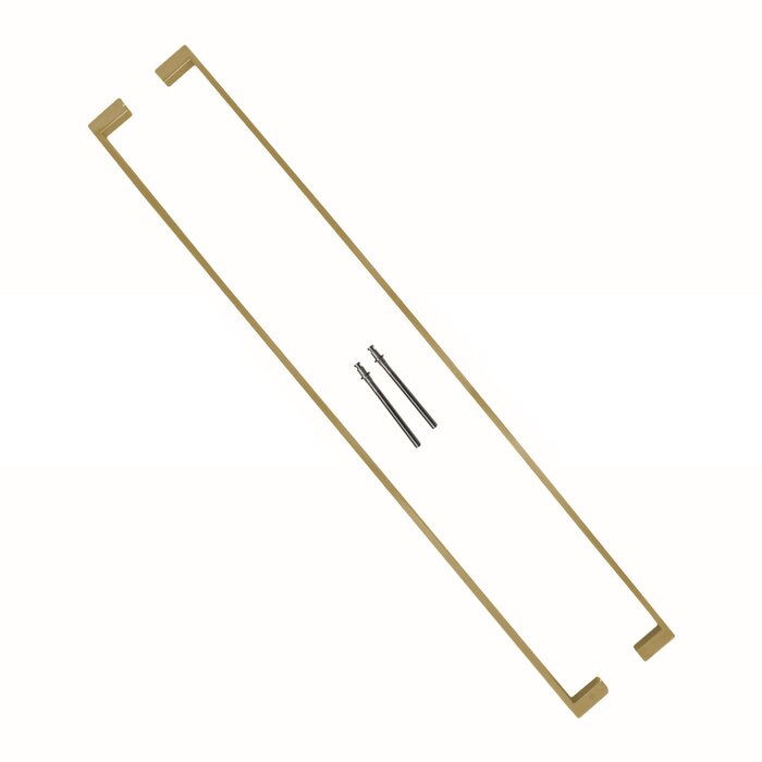 HDD Deurgrepen COSMIC 20/ 1000 RVS mat goud - paar voor deurdikte >3CM