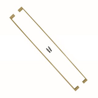 HDD Türgriffe COSMIC 20/1000 Edelstahl mattgold - Paar für Glas