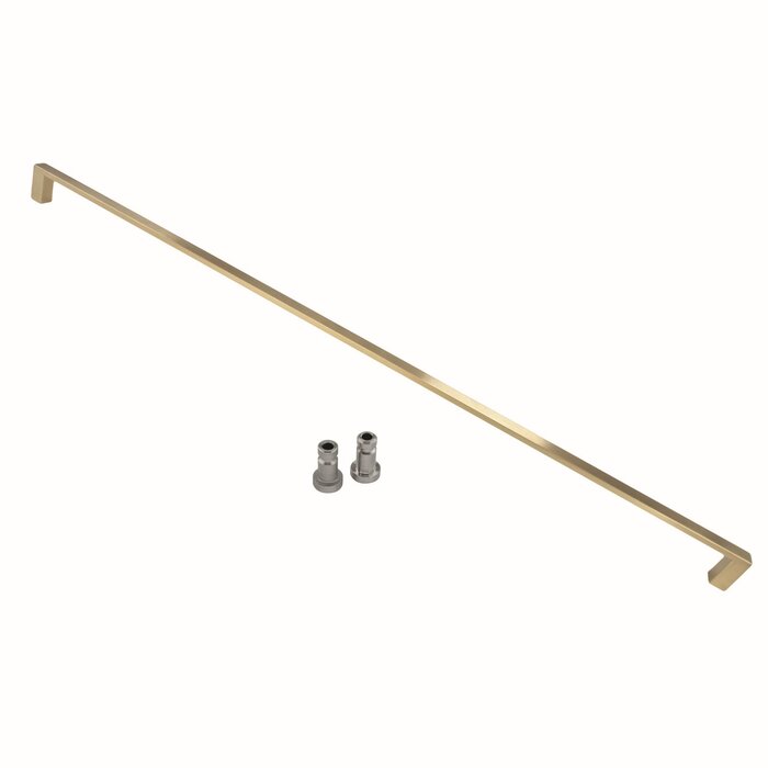 HDD Door handle COSMIC 20/ 1000 stainless steel matt gold with concealed mounting