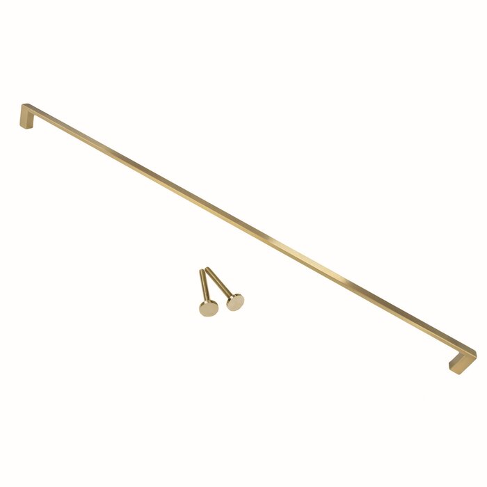 HDD Door handle COSMIC 20/ 1000 stainless steel matt gold with continuous mounting