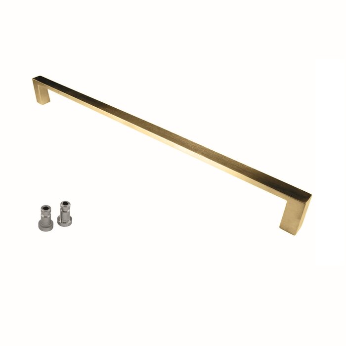 HDD Door handle COSMIC 20/500 stainless steel matt gold with concealed mounting