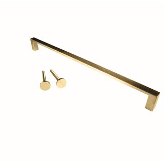 HDD Türgriff COSMIC 20/500 Edelstahl mattgold - durchgehende Montage