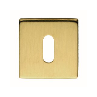 HDD 1 key plate cubic shape matt gold