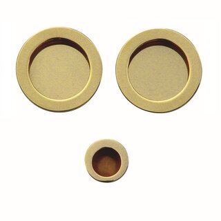 HDD Schiebetürschale FRA rund pro Set Gold