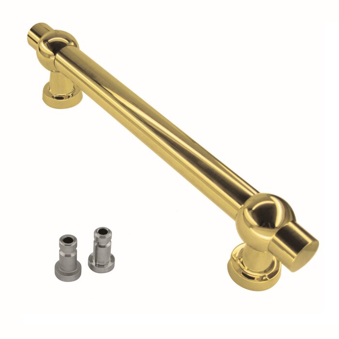 HDD Door handle PETRA ROYAL - gold unvarnished - concealed mounting