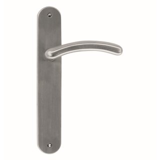 HDD Door handles Angel stainless steel look on plate