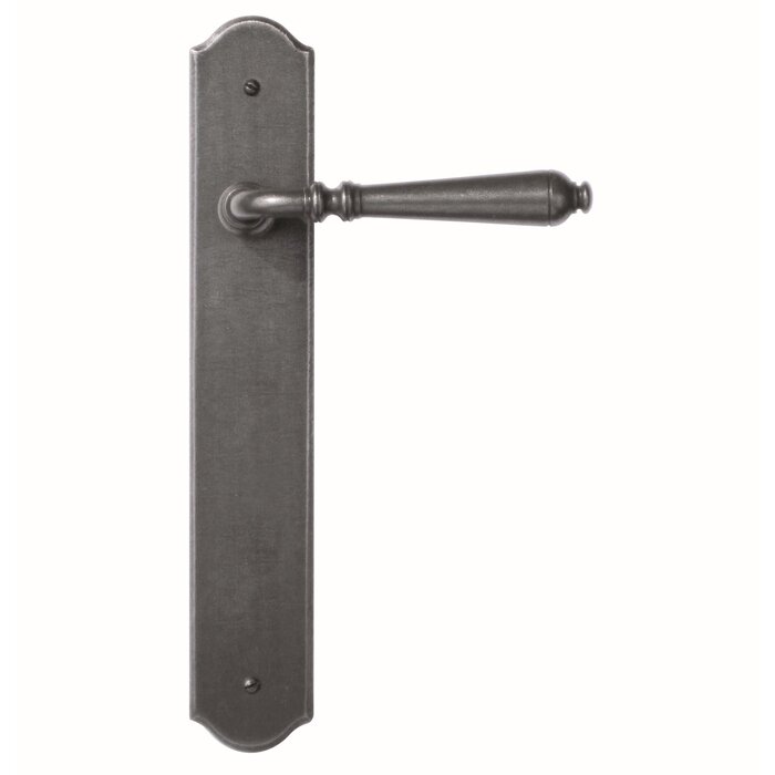 HDD Iron door handles Elegeance on rounded plate