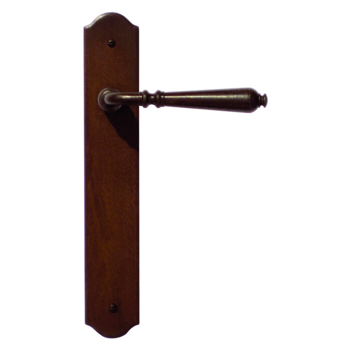 HDD Poignées de porte couleur rouille Elegeance sur plaque