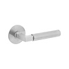 Intersteel Intersteel door handle Bau-Stil sprung on magnetic rosette in stainless steel