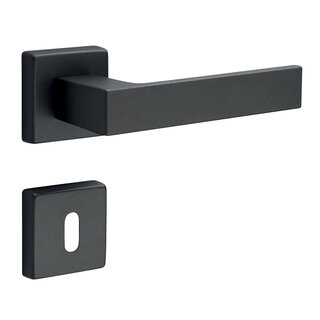 Fimet Schwarze Türgriffe Kubo