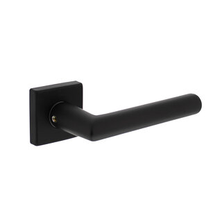 Intersteel Poignée de porte Broome carrée aluminium noir