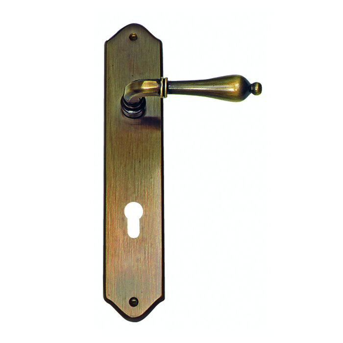 HDD Door handles Martina bronze plate