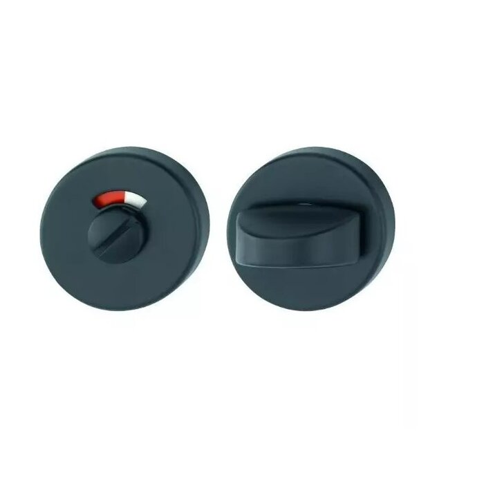 Hoppe Hoppe Toilettengarnitur Amsterdam E42KVS Edelstahl schwarz