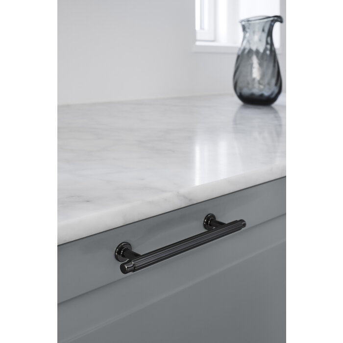 Furnipart Poignée de meuble Furnipart 'VILLA' en nickel noir