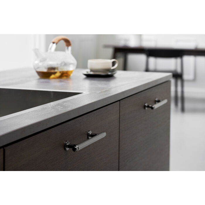 Furnipart Poignée de meuble Furnipart 'VILLA' en nickel noir