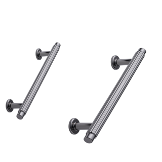 Furnipart Furniture handle 'VILLA' nickel black