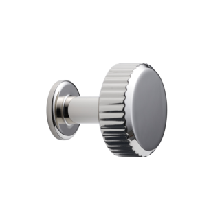 Furnipart Bouton de meuble Furnipart 'VILLA' rond - nickel poli