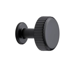 Furnipart Furnipart meubelknop 'VILLA' round - gun metal