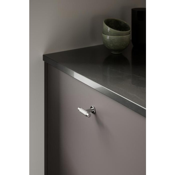 Furnipart Furnipart Möbelknopf 'VILLA' T - Nickel poliert