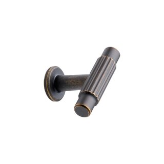 Furnipart Furnipart furniture knob 'VILLA' T- antique brown