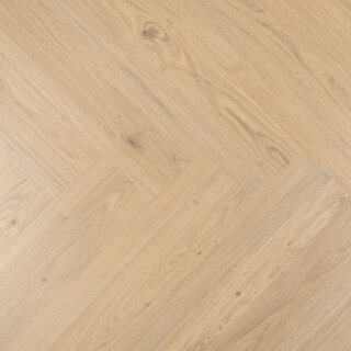 Douwes Dekker Douwes Dekker PVC laminate - Click wide herringbone Ambitious 4mv (7 mm | 72 x 18 cm) - Crème brûlée