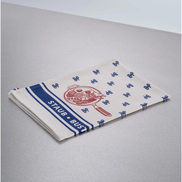 Buster+Punch Witte Staub keuken handdoek van Buster & Punch