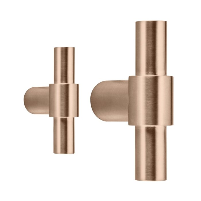 Formani EIN PB9/PB14 Möbelknopf von Formani – Hellbronze PVD