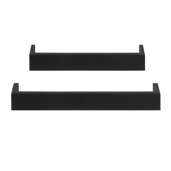 Formani SQUARE LSQ70 furniture handle from Formani - matt black