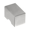 Formani SQUARE LSQK25  meubelknop - mat RVS