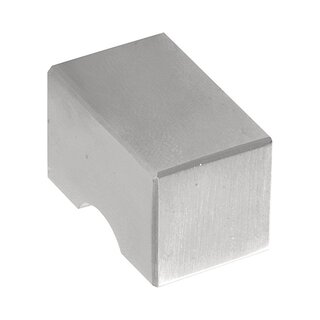 Formani Bouton de meuble SQUARE LSQK25 - acier inoxydable mat